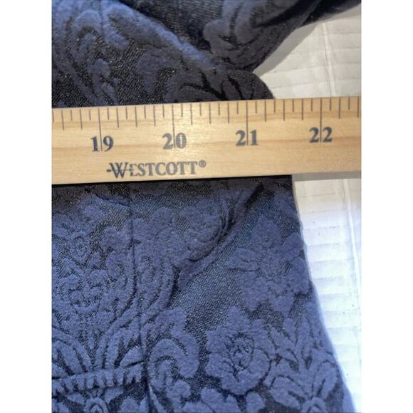 J Jill Sz 14P Petite Black Carpet Bag Jacket Button Front Blazer Career Lined - Picture 11 of 13